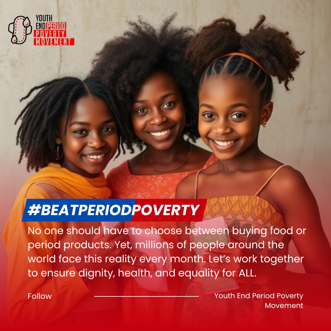 📌No one should have to choose between buying food or period products. Yet, millions of people around the world face this reality every month. Let’s work together to ensure dignity, health, and equality for ALL✨️
#beatperiodpoverty #breakthesilence #endperiodpoverty