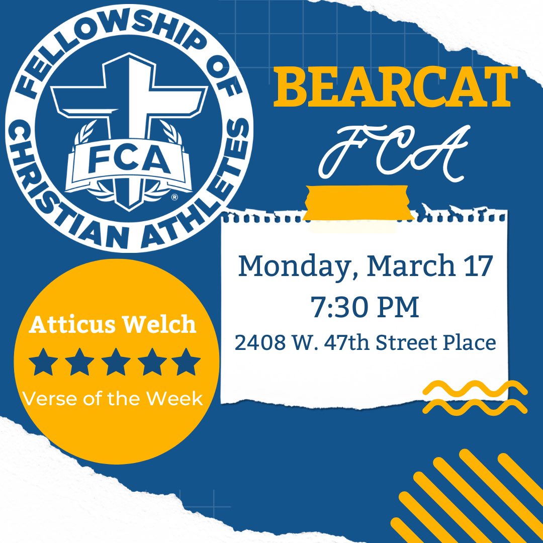 FCA Tonight!  Spread the word.