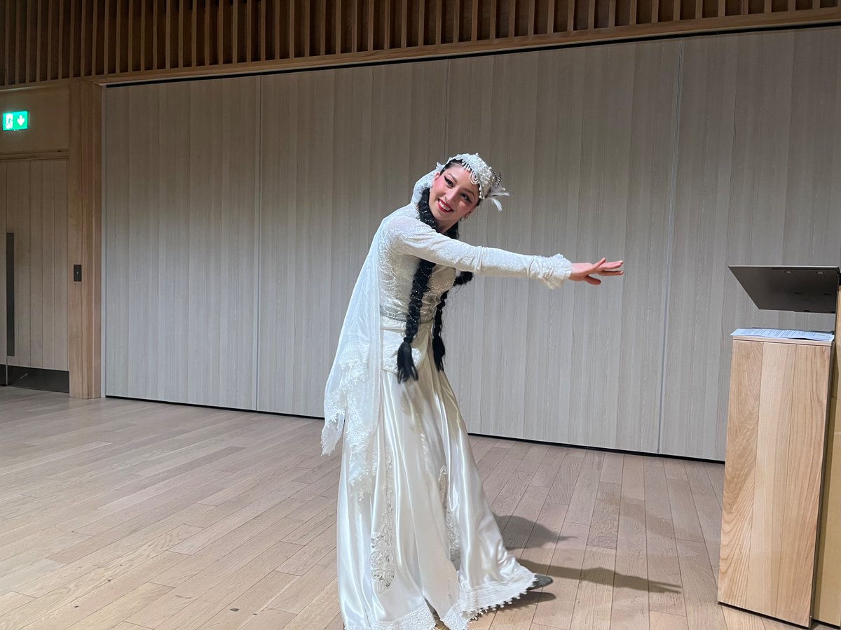 CCAForum's tweet image. Cambridge Navroz 2025 highlights from the cultural evening included dance and music from #kazakhstan #Uzbekistan #azerbaijan #kyrgyzrepublic.