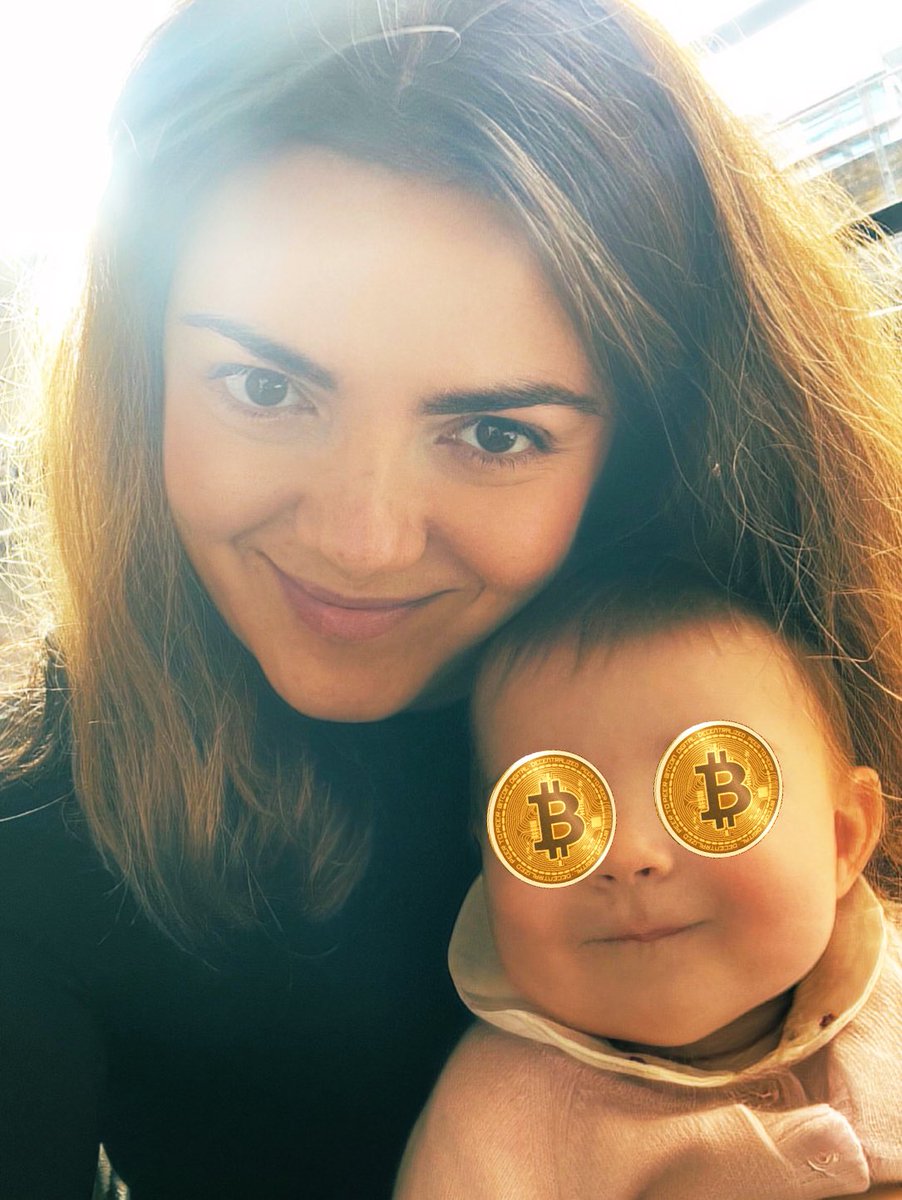 A newborn sleeps, so soft, so small,
A precious gift, the purest of all.
Tiny fingers,peaceful sighs,
A world reflected in bright new eyes.

#Bitcoin moves, both fast and slow,
A spark of change,a steady glow.
Born of trust and hands unseen,
A future built on code so clean. 🥰😀