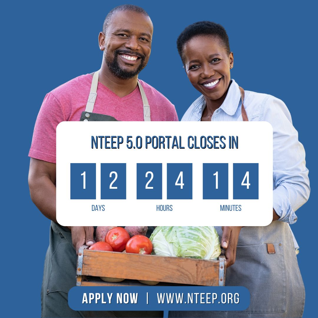 nteepconnect's tweet photo. FINAL REMINDER!
NTEEP 5.0 Application Portal Closes in Just 12 Days! Don’t Miss This Opportunity – Apply Now at https://t.co/tI8FSfVgGQ #nteep #startup https://t.co/eXx5bFbN2W