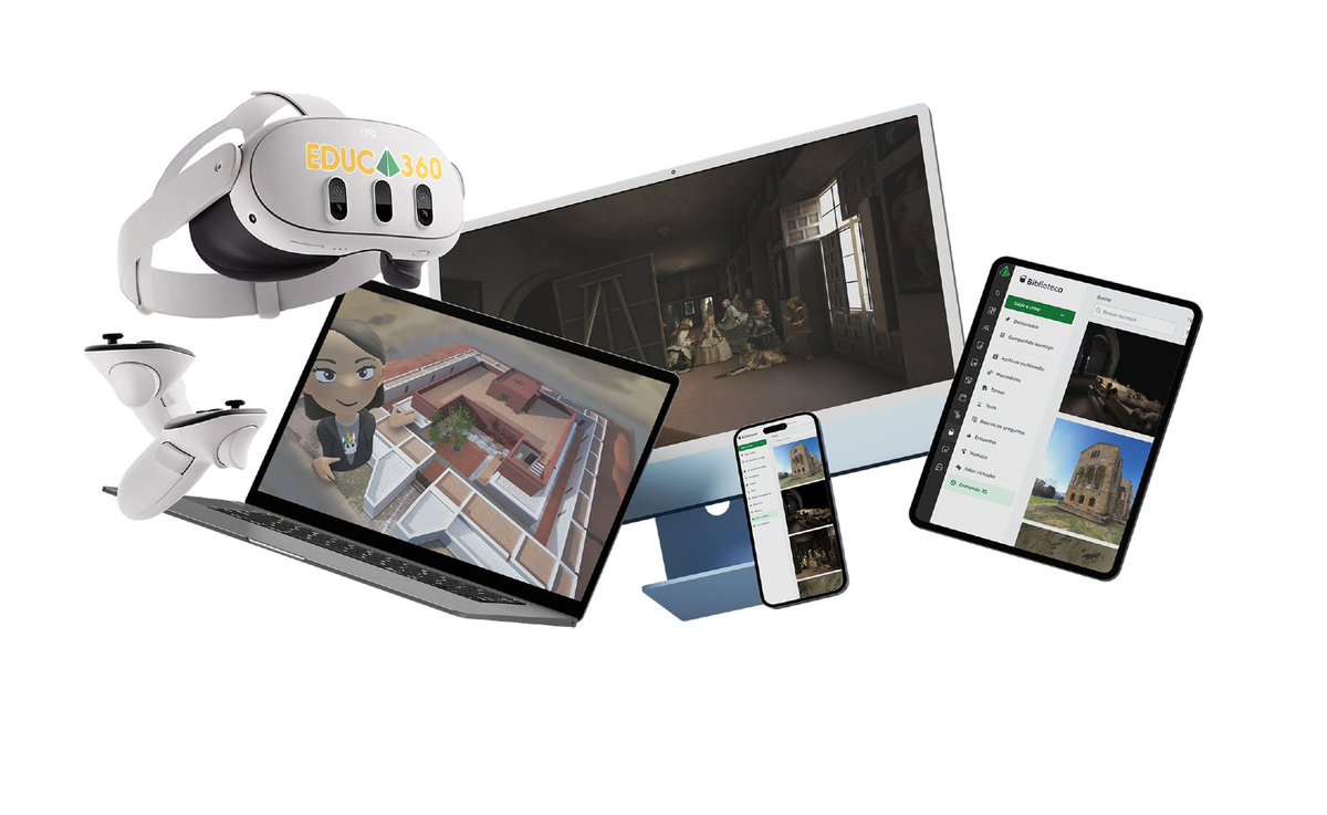 Desde cualquier dispositivo 💻📱🥽

Con cualquier sistema operativo 🤖🍎

Sin instalar aplicaciones, ni software. Directo desde web ➡️🌐

Toda la clase junta 🧑‍🤝‍🧑👯

No hay contenido #EdTech más accesible que el que te ofrece #Educa360