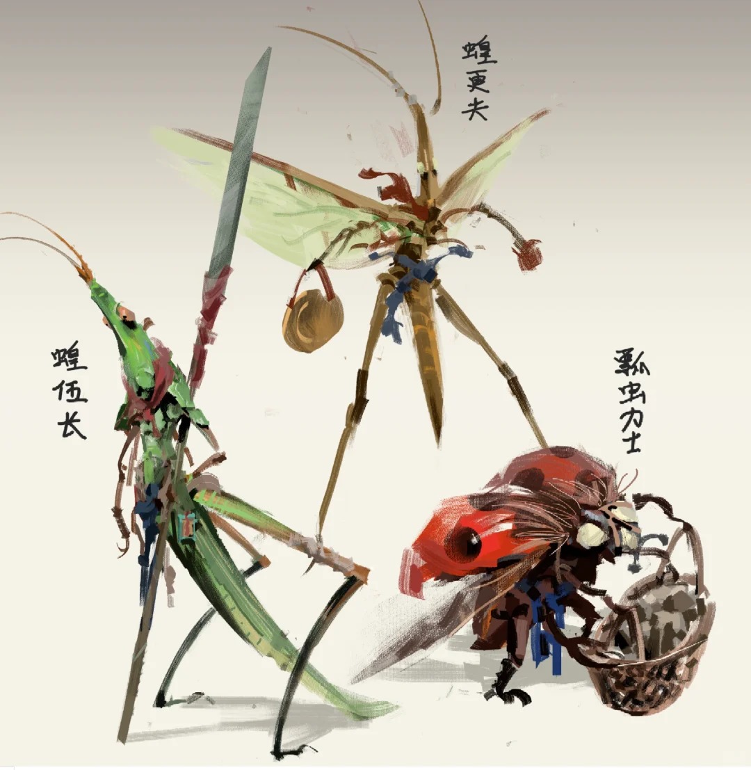 kaze72294670's tweet photo. insect sketch https://t.co/EWzvwvePQt