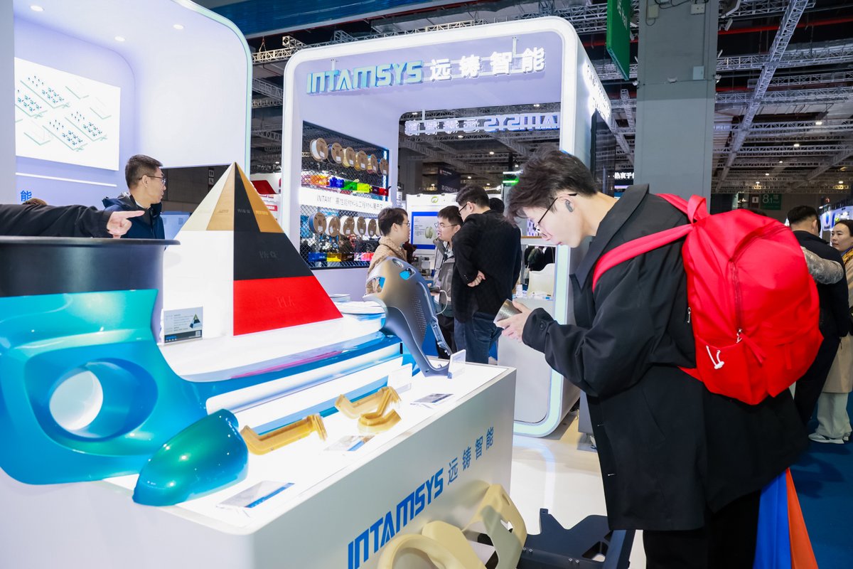 intamsys_3d's tweet photo. TCT Asia 2025 Day 1 Recap!
We are at Booth 8F38! 🔥
🎟️ Why visit?
✔ 7% off + free diagnosis
✔ Material Strength Challenge – Can you snap PEEK or PEI? 💪
Day 2 is coming—don’t miss out! 🔥

#INTAMSYS #TCTAsia2025 #3DPrinting #AdditiveManufacturing https://t.co/f1f4sego46