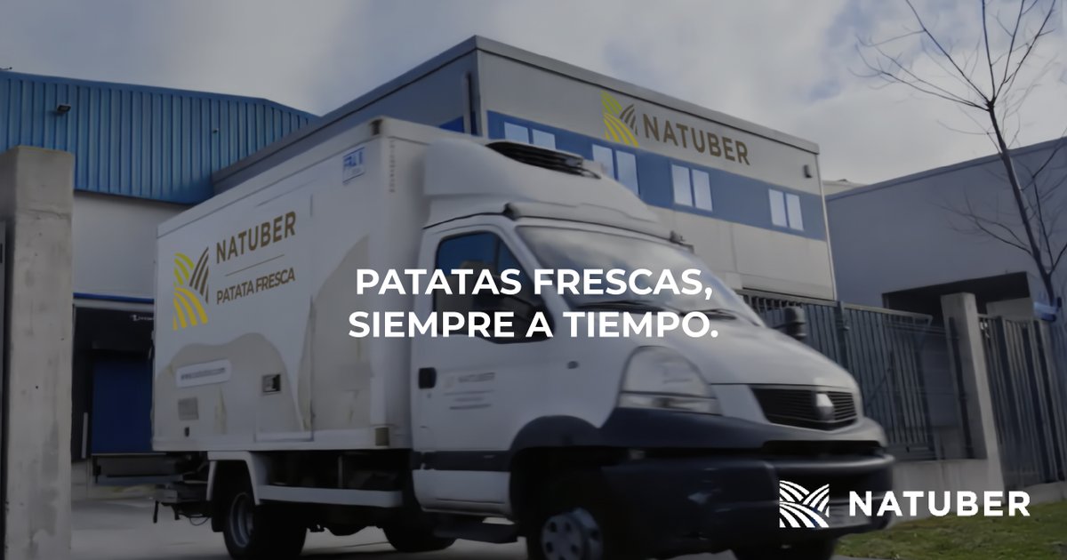NatuberSL's tweet photo. 🚚🥔 En Natuber, contamos con nuestra propia red de distribución para asegurarnos de que siempre tengas patatas frescas, cuando las necesites.

 ¡Desde Vitoria a tu cocina, sin complicaciones! 🌍

#Natuber #Horeca #PatatasFrescas #DistribuciónEficiente https://t.co/RnOLmWiA42