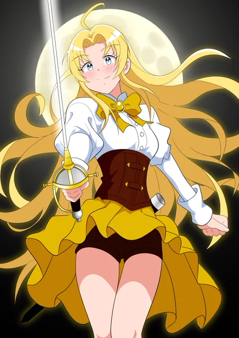今回もオリジナルで魔法少女第3弾、金髪ロングヘアーの魔法少女を描きました。どんなシチュエーションかはご想像におまかせします。(この作品はフリー素材を使用してます。)ちなみに漫画も描いてます。読んでくれたら嬉しいです。(^-^)#イラスト #オリジナルイラスト 