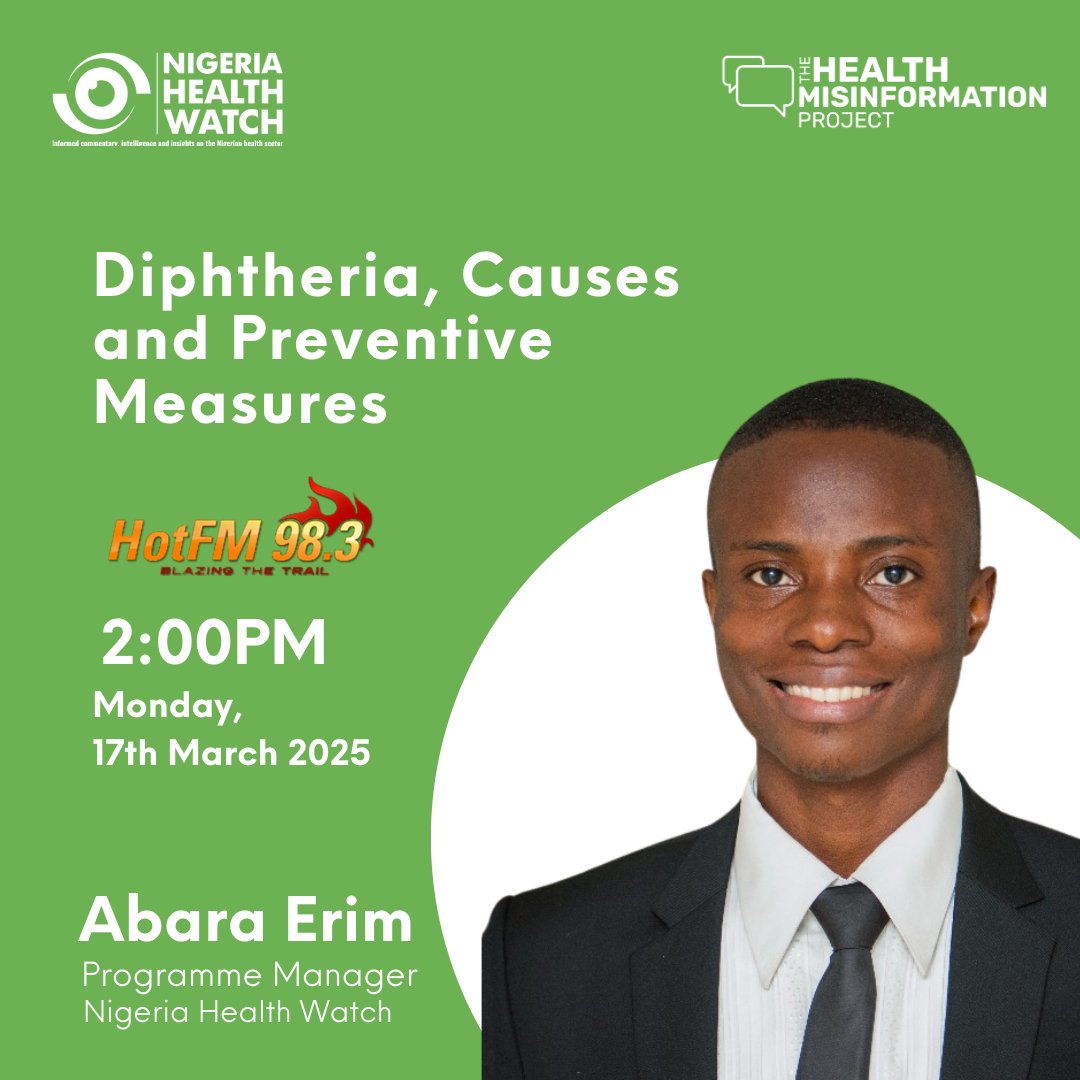 Nigeria Health Watch tweet media