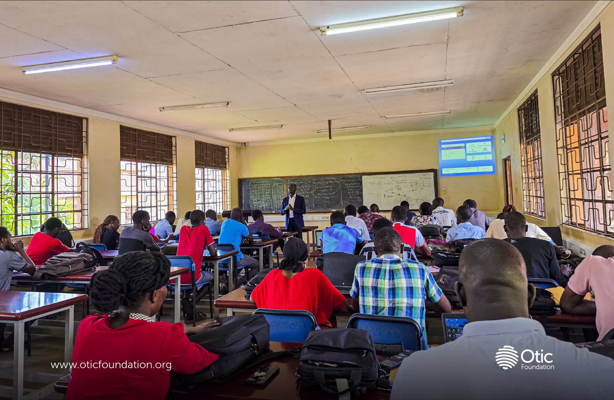 Otic Foundation (@oticuganda) on Twitter photo ✨The National Free AI Skilling Initiative (NFASI) is more than just training; it's a strategic move to position Uganda as a leader in the Fourth Industrial Revolution by empowering the Ugandan masses with AI knowledge and skills.
Last week, NFASI <a href="/kyambogou/">KYAMBOGO UNIVERSITY</a> chapter was ✨The National Free AI Skilling Initiative (NFASI) is more than just training; it's a strategic move to position Uganda as a leader in the Fourth Industrial Revolution by empowering the Ugandan masses with AI knowledge and skills.
Last week, NFASI <a href="/kyambogou/">KYAMBOGO UNIVERSITY</a> chapter was