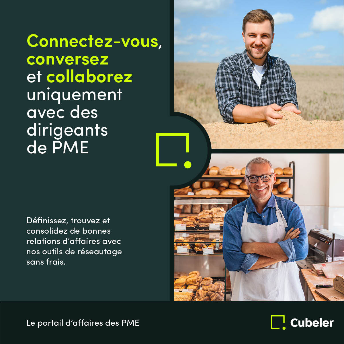 cubelerhub's tweet photo. "🌟 Excellente nouvelle! Cubeler Réseautage est officiellement lancé ! Rejoignez Cubeler et réseautez avec les dirigeants de PME partout au Canada, et ce, sans frais. 🚀
Améliorez votre capacité de réseautage ! 👇
https://t.co/HIObwlO2WX https://t.co/GTxiTISUX6