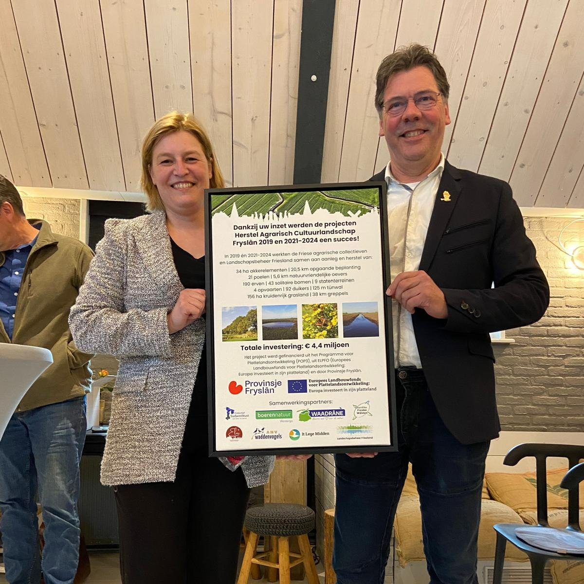 Wat hebben vijf jaar werken aan het herstellen van het agrarisch #cultuurlandschap in Fryslân opgeleverd? De resultaten werden op donderdag 13 maart 2025 gepresenteerd tijdens de slotbijeenkomst. Lees verder: ap.lc/kQkzR