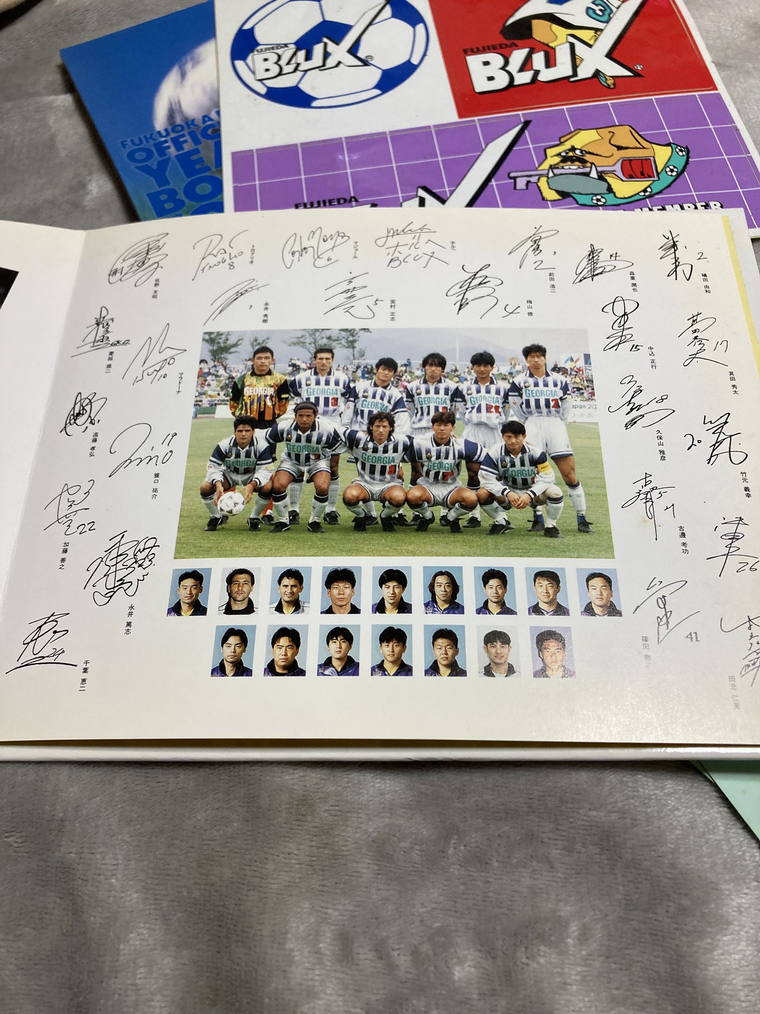 fujieda blux 藤枝ブルックス アビスパ福岡 前身チーム バック