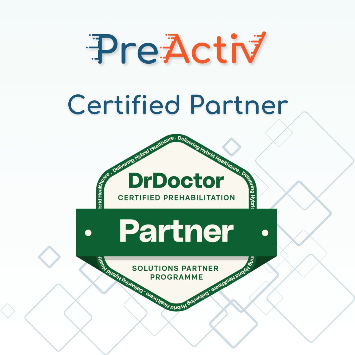 We are thrilled to be a <a href="/WeAreDrDoctor/">DrDoctor</a> prehabilitation partner! 🎉

Together, we will improve patient readiness for surgery and the overall perioperative journey. 💚

Want to know more? 👉 info@preactiv.co.uk

#NHS #Prehabilitation #Surgery