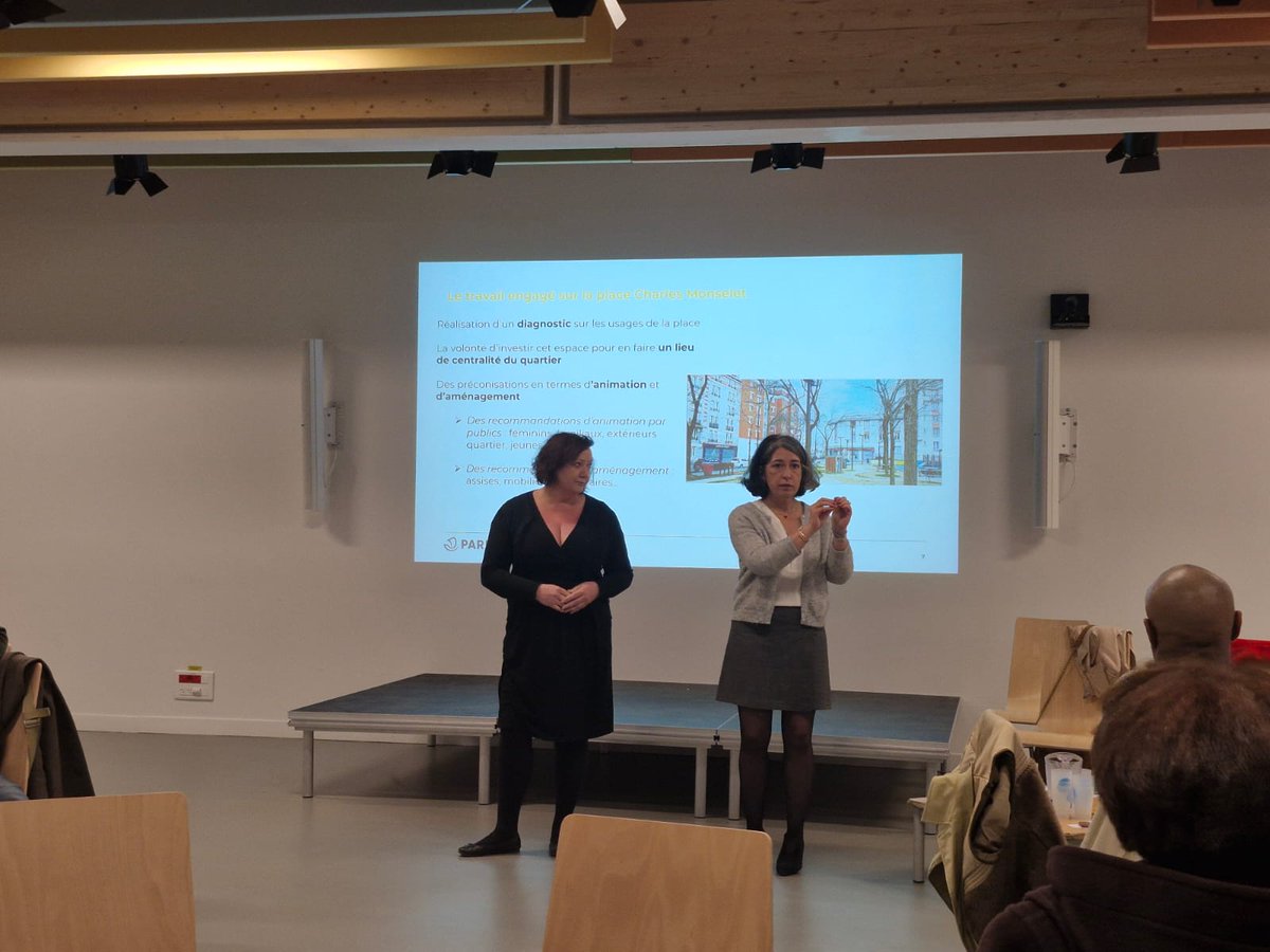 monquartier19's tweet image. Retour en images 📷
L'assemblée citoyenne du conseil de quartier Porte des Lilas s'est tenue le 11 mars.
Des ateliers riches qui ont permis de penser les activités du quartier : animation de la Place Charles Monselet, moments de convivialité, développement de l'art !