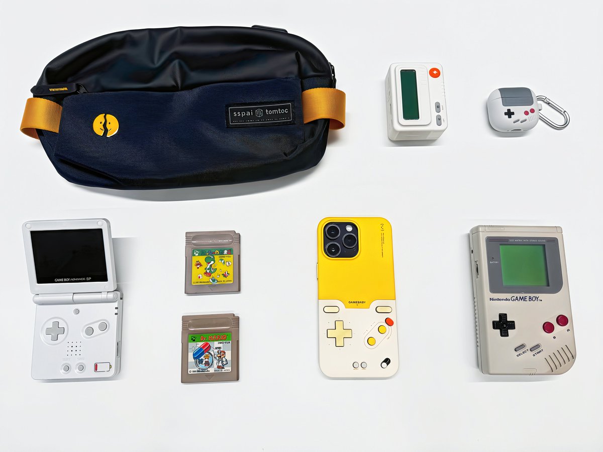 BitmoLab's tweet photo. It’s not just a gaming console in your backpack—it’s retro vibes, ’80s/’90s nostalgia, and pixelated glory reborn. 🕹️

#gameboy #GAMEBABY #bitmolab #retrogaming #phonecase https://t.co/ZE7fT9frVO