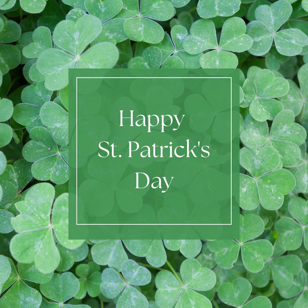 May the road rise up to meet you.
May the wind be always at your back.
May the sun shine warm upon your face;
the rains fall soft upon your fields and until we meet again,
may God hold you in the palm of His hand.

Happy St. Patrick's Day!