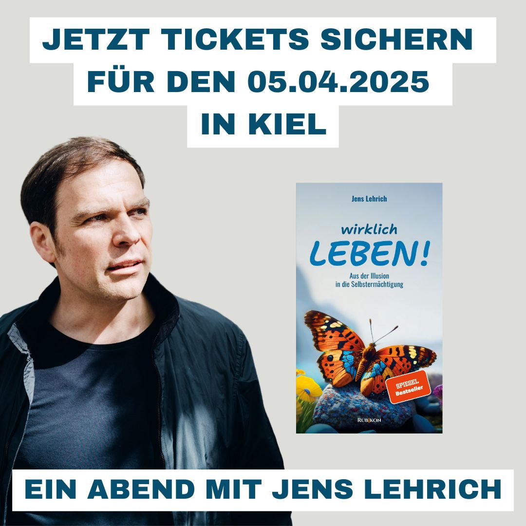 Mit meinem Buch im Gepäck, geht meine Vortragsreise am 05. April in Kiel weiter. Ich freue mich sehr auf euch und auf einen inspirierenden Abend.

Hier geht´s zu den Tickets krasser.guru/veranstaltunge…