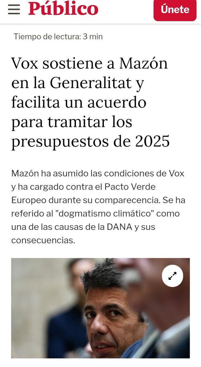 mikihoyos's tweet photo. VOX NO SALVA AL PUEBLO (votaron contra las ayudas por la DANA), a quien le salva el culo es a @carlos_mazon_. Los falsos patriotas al rescate del "ventorrero" #MazonDimissió ☠️ https://t.co/88mxkYxKDh