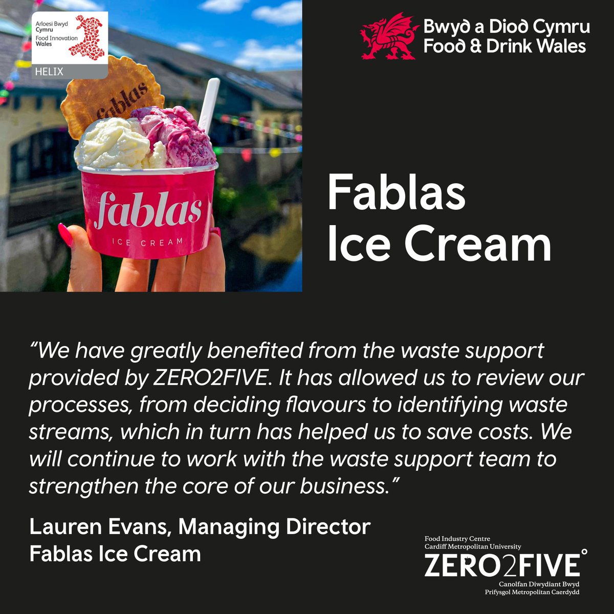 ZERO2FIVE Food Industry Centre (@zero2five_) on Twitter photo We worked with <a href="/FablasIcecream/">Fablas Icecream</a> to analyse their production processes in detail and carry out a waste audit. We reviewed key lines, helping to identify overproduction, and supported the company to build an easy-to-use product costing tool. #foodwasteactionweek We worked with <a href="/FablasIcecream/">Fablas Icecream</a> to analyse their production processes in detail and carry out a waste audit. We reviewed key lines, helping to identify overproduction, and supported the company to build an easy-to-use product costing tool. #foodwasteactionweek