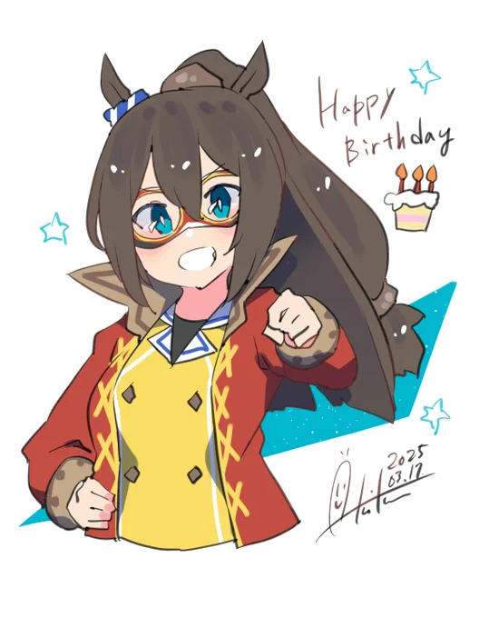 『エル爆誕!』#エルコンドルパサー誕生祭2025#エルコンドルパサー生誕祭2025#ウマ娘 #エルコンドルパサー 