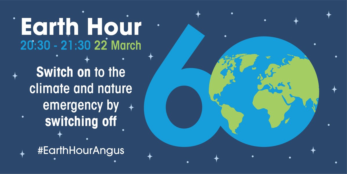 This Earth Hour celebrates Scotland’s beautiful nature! But it’s about more than just switching off. Spending time in nature can do wonders for our health &amp; wellbeing. Nature gives us so much, but sometimes, it needs our help too. Join us tonight!!!

<a href="/AngusCouncil/">Angus Council</a> 
<a href="/WWFScotland/">wwfscotland 🌍</a>