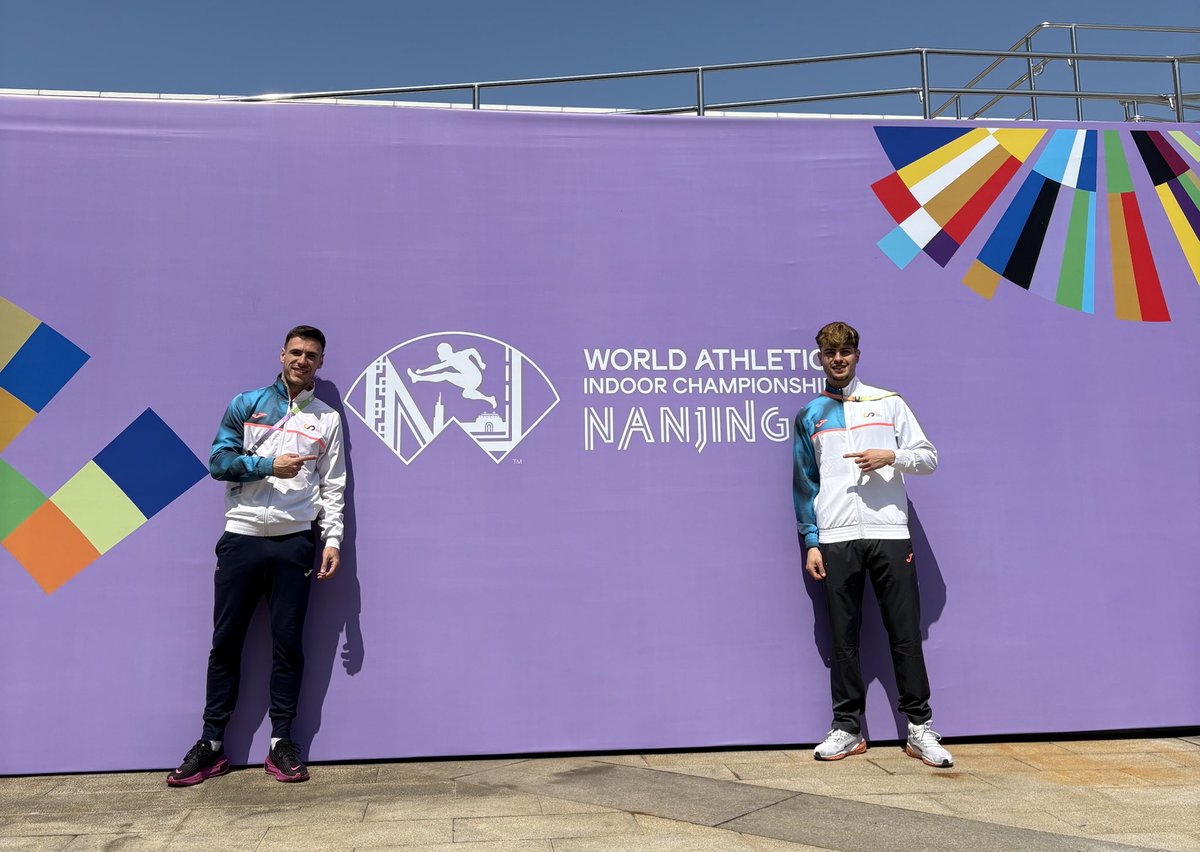 Primer día de entrenamiento en Nanjing, China. Con ganas de que empiece todo 🤩