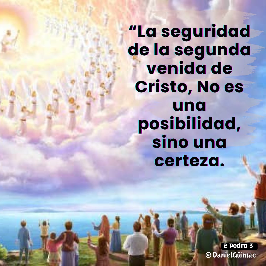 🔥El retraso de la venida de Cristo es una expresión de la misericordia de Dios.
🔥Si Cristo regresara hoy, ¿cómo te encontraría en términos de tu relación con Él y tu estilo de vida?
🔥¿Estás aprovechando el tiempo que Dios te ha dado para arrepentirte y crecer espiritualmente?