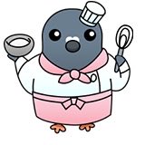 nooonchan89's tweet photo. パティシエハトが出現!
超可愛いハトにもっと配達させよう！ https://t.co/hYyAO1cjji