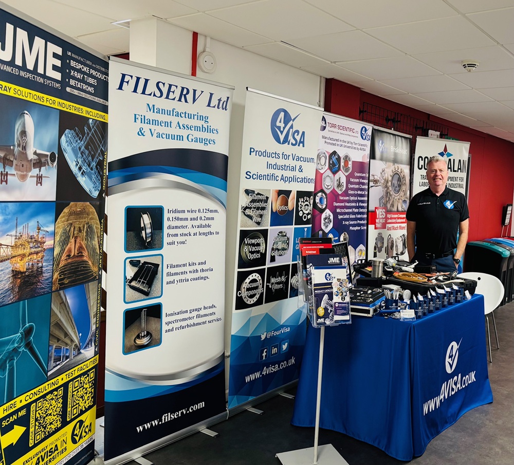 FourVisa's tweet photo. Good Morning from Wales! 4VISA is exhibiting today in The Trevithick Building at The University of Cardiff @cardiffuni @cardiffPHYSX @ChemistryCU @EngineeringCU https://t.co/cwrUPMiUEx