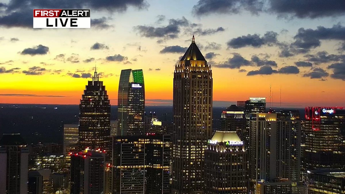 RodneyHarrisTV's tweet image. Stunning! Happy St. Patrick&apos;s Day Atlanta :-) @ATLNewsFirst
