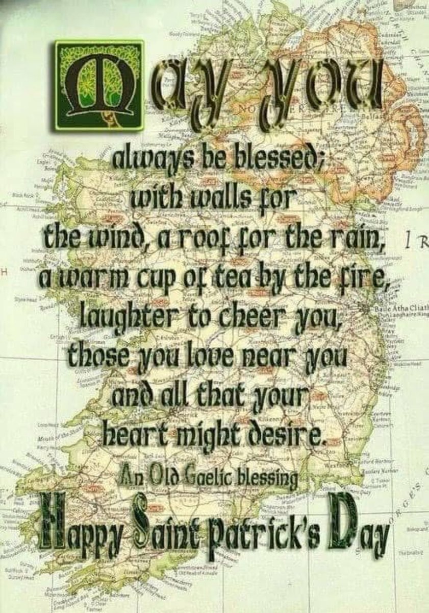 Wishing all of our family &amp; friends around the world a very happy, healthy, peaceful &amp; safe St Patrick’s Day. 
Enjoy being Irish wherever you are in the world, and all of the celebrations. 
☘️☘️☘️☘️ ☘️ ☘️ ☘️
#StPatricksDay
