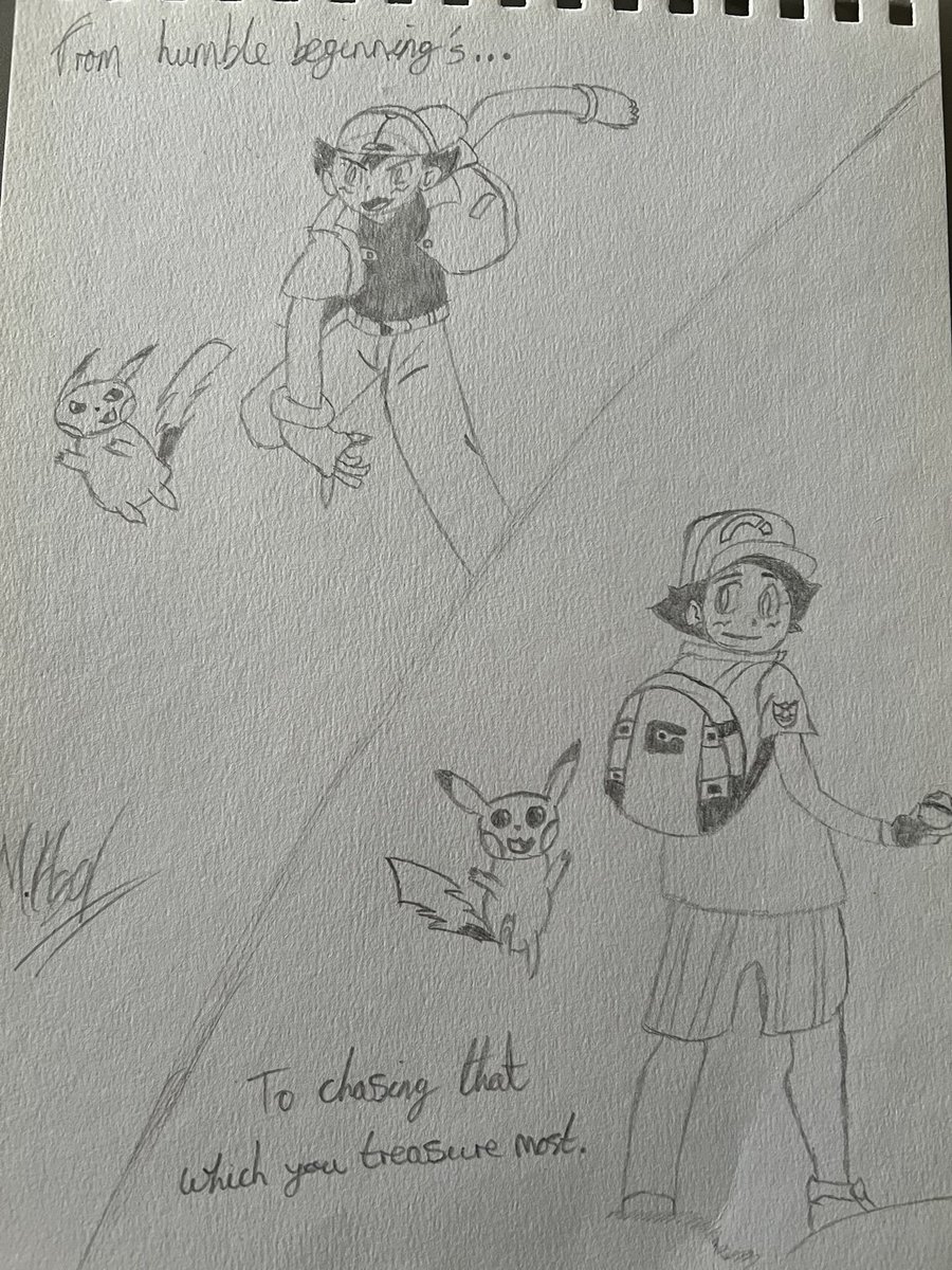 Matty_Agar's tweet photo. Felt like trying my hand at drawing again and also saw an opportunity.

Clearly I’m more rusty then I thought but at least it’s not too terrible 😂

#ZactoshiSV https://t.co/g413TPZTFV