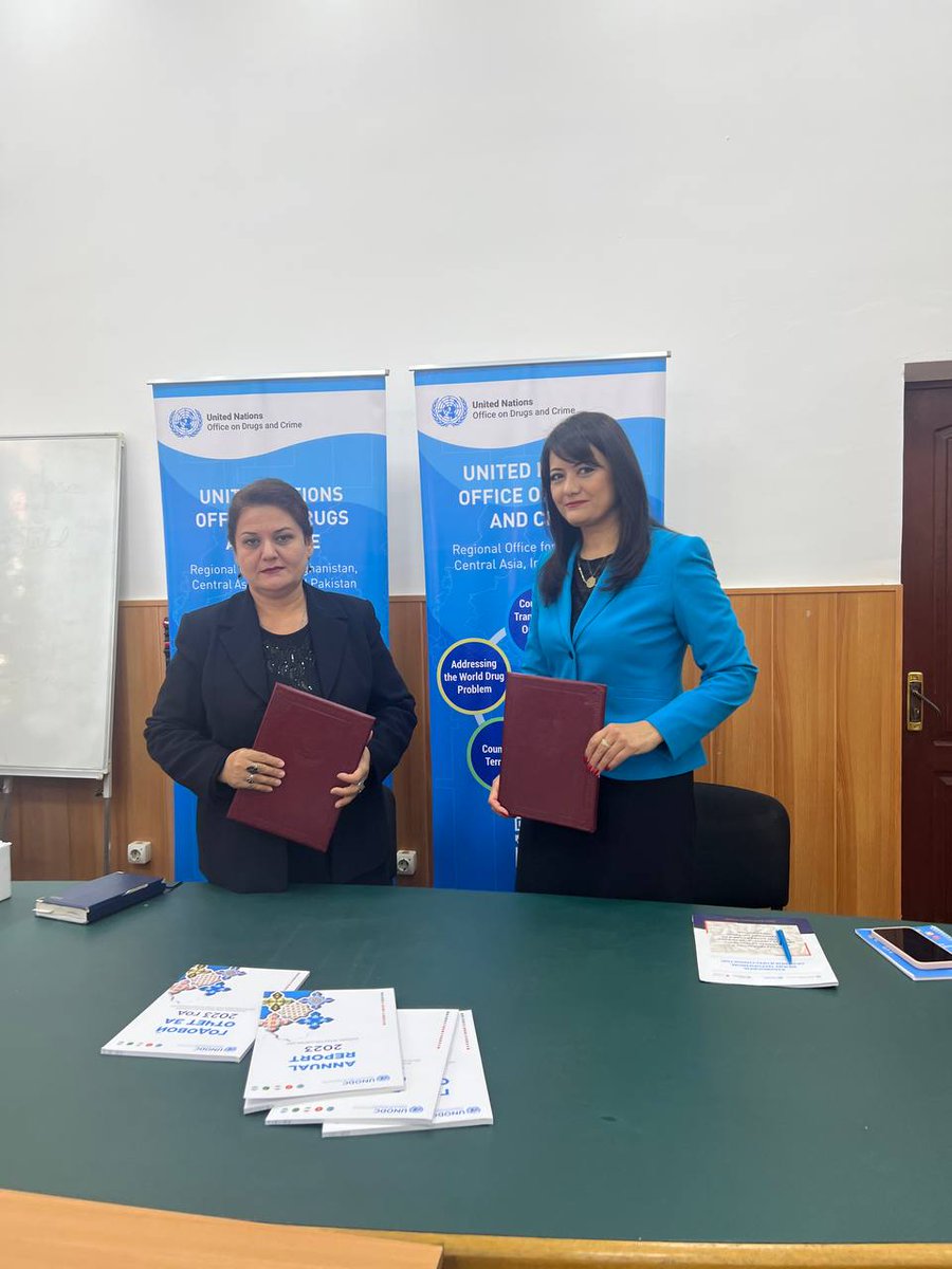 Strengthening ballistic capacity in Tajikistan: The Expert-Forensic Department of the Ministry of Internal Affairs received binocular microscopes to enhance investigations into SALW trafficking &amp; terrorism cases. With the support of Canada. #UNODC #Tajikistan #Ballistics