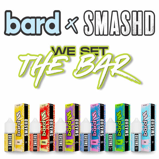 💥 Bard x Smashd 💥

*30ml Longfill bottles 💪
*6 New Flavours 🙌
*Available in 20/30/40mg 👀
*R240 each! 🔥

Available at both Ferndale &amp; Northwold stores!!! 🔥💥🌴

#bard #smashd #salts #longfills #vapers #paradise #southafrica