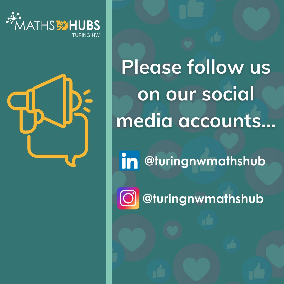 Turing NW Maths Hub tweet media