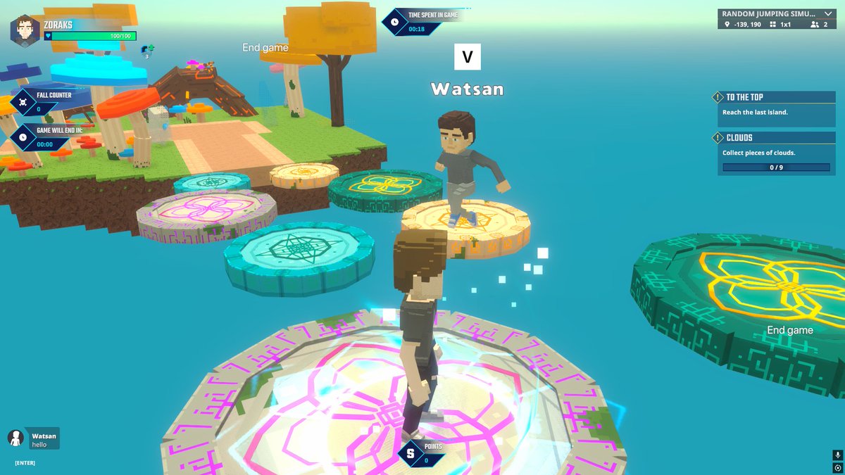 Zoraks_S's tweet photo. @NextLifeLoading @TheSandboxGame @borgetsebastien
#TheSandbox #BuilderChallenge3 #PlayToEarn #RandomJumpingSimulator https://t.co/VpbGptAzzv