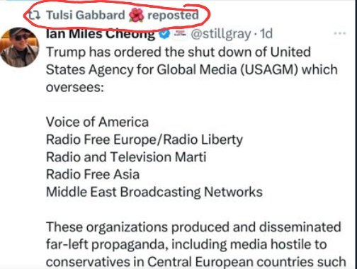 The person that Trump installed to run all of America's intelligence agencies just reposted a pro-Russian resident of Malaysia that earns his living pushing Kremlin disinfo.

And Americans STILL can't figure this out.