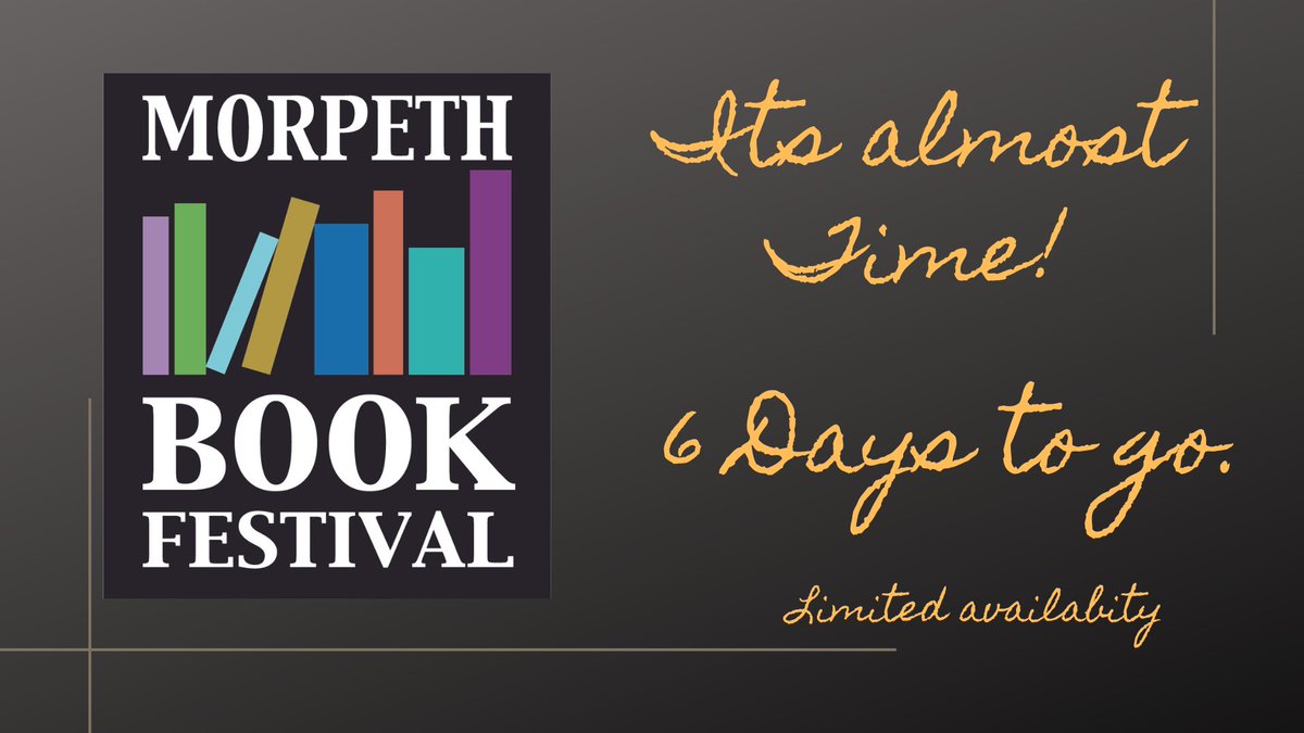 Morpeth Book Festival (@morpethbookfes) on Twitter photo  Morpeth Book Festival (@morpethbookfes) on Twitter photo
