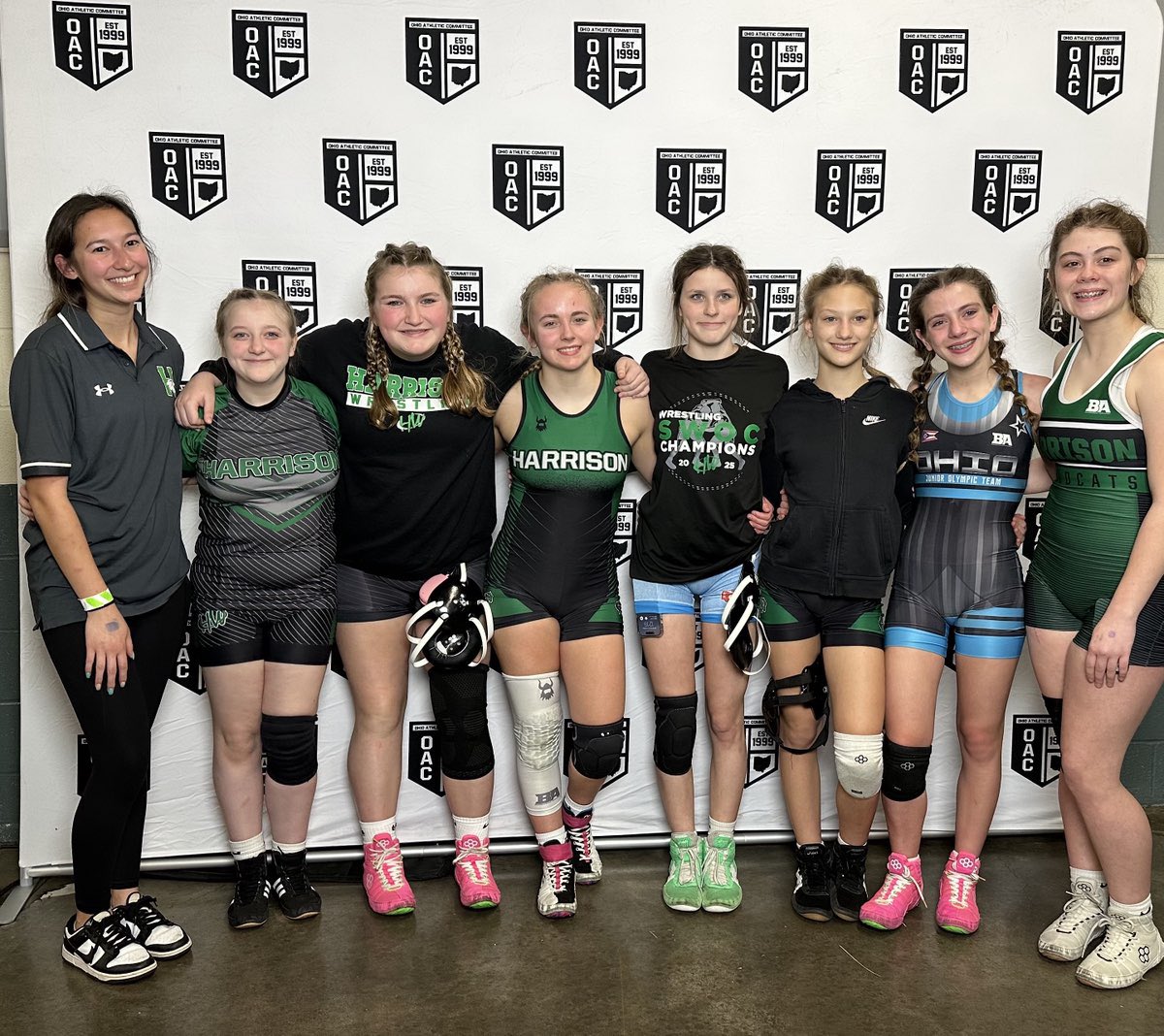 8 of our HJS Wrestlers headed to Youngstown for the OAC State Tournament this weekend.  Valuable experience was gained.  Keep working girls. <a href="/SLSDmcbee/">Mr. McBee</a>