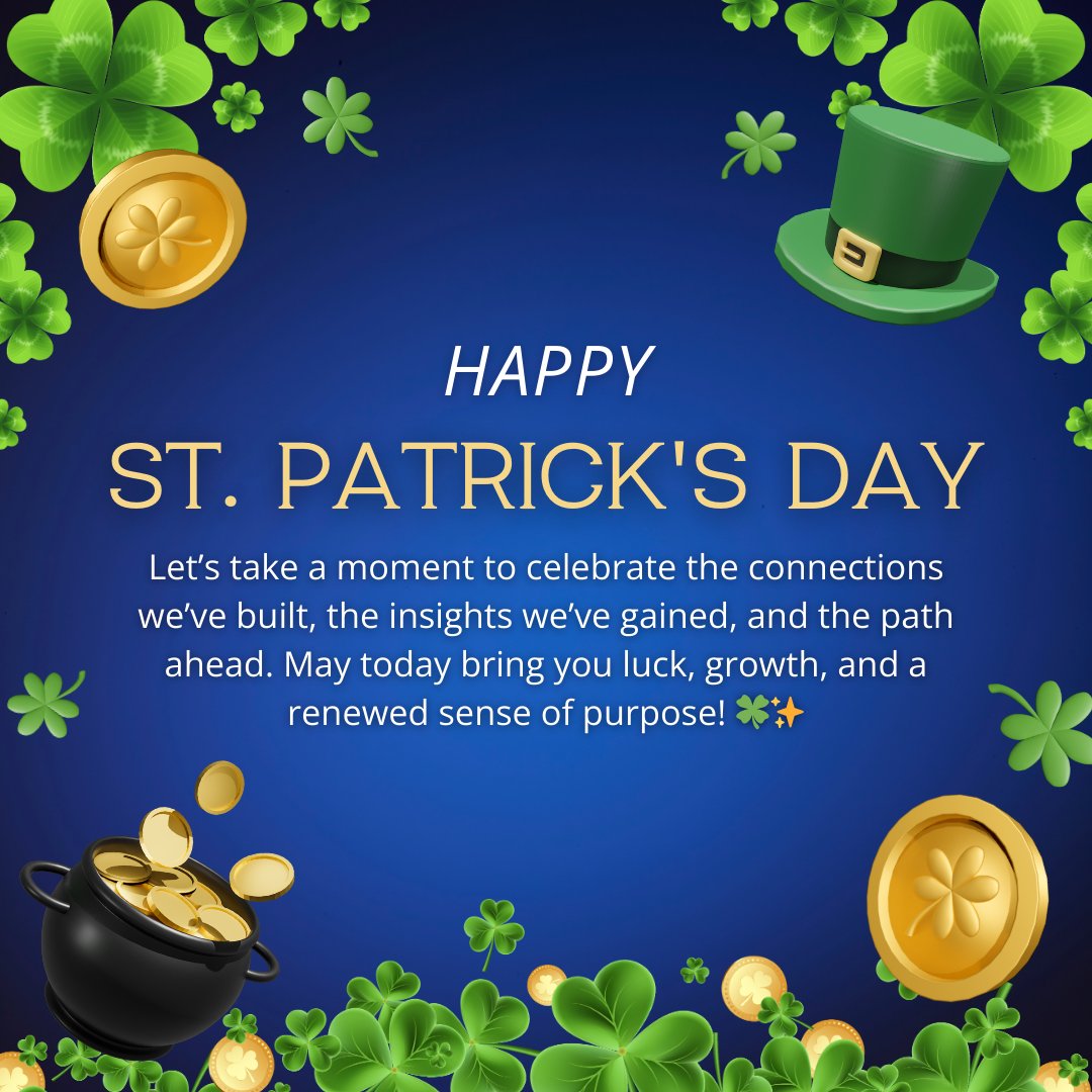 🍀 Happy St. Patrick’s Day!  As MSLs, we know luck isn’t just chance—it’s preparation meeting opportunity. Whether it's building strong KOL relationships, adapting to new challenges, or leveraging insights, we create our own success. How do you make your own luck?
🦢 Shine on 🫶