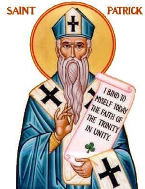 Fun Fact: St Patrick dressed in Blue not Green