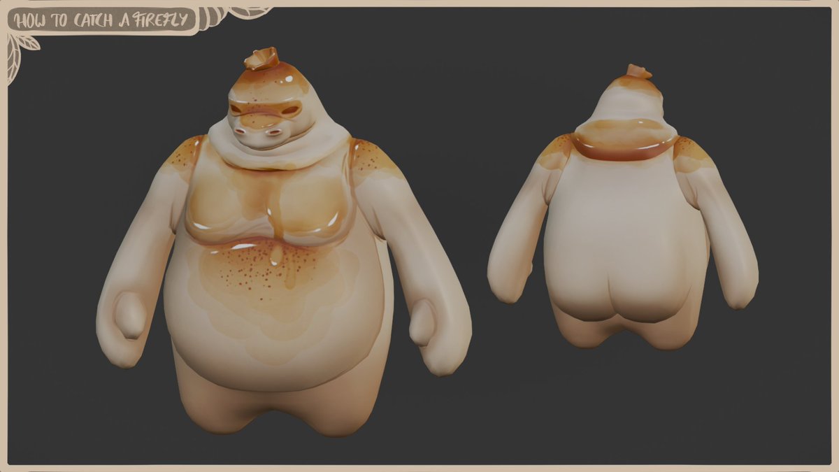 I made a new NPC for our platformer today. I'm pretty proud of his backside. You won't see it in game (probably) so I felt the need to share it here.
#gamedev #indiedev