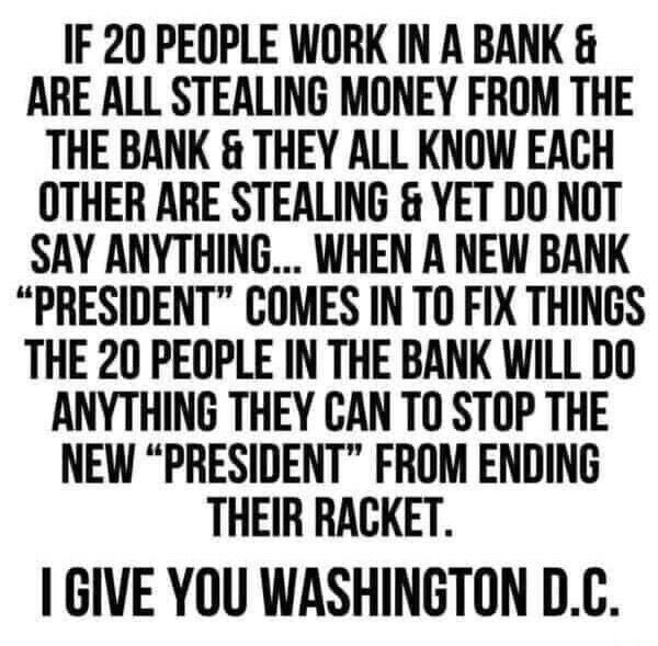 This is exactly why the democrats are fighting what <a href="/DOGE/">Department of Government Efficiency</a> is doing.