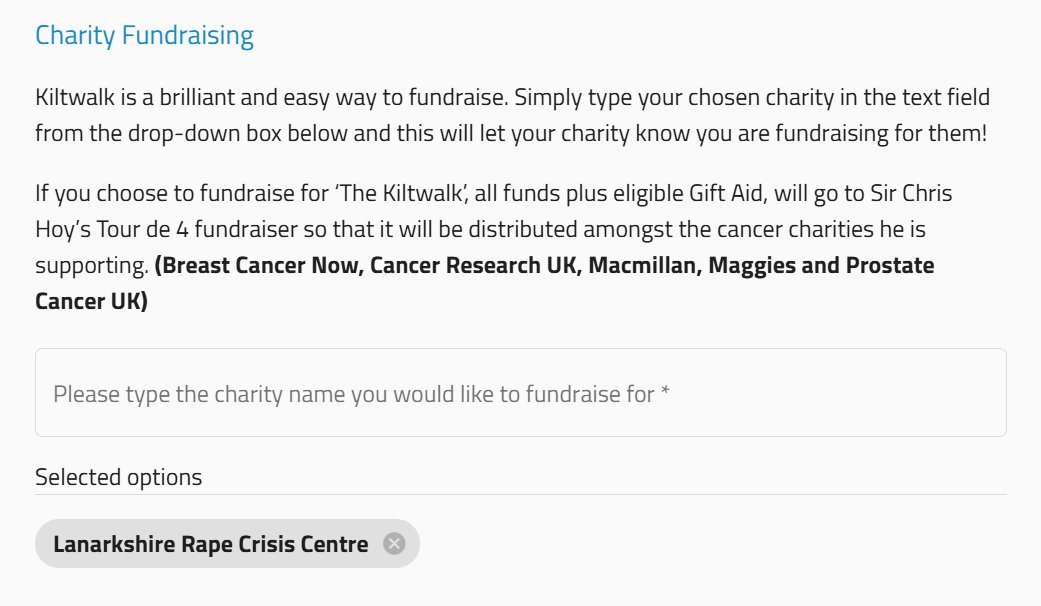 Lanarkshire Rape Crisis Centre (@lanrcc) on Twitter photo If you are looking to get fit and raise some funds for us, the <a href="/thekiltwalk/">Kiltwalk</a> is your answer🏃♀️🏃♂️ 26th & 27th April! We are listed as a registered charity on the sign up page; we'll give you a £20 bakery voucher and a t-shirt if you raise funds for us :) thekiltwalk.co.uk/events/glasgow If you are looking to get fit and raise some funds for us, the <a href="/thekiltwalk/">Kiltwalk</a> is your answer🏃♀️🏃♂️ 26th & 27th April! We are listed as a registered charity on the sign up page; we'll give you a £20 bakery voucher and a t-shirt if you raise funds for us :) thekiltwalk.co.uk/events/glasgow