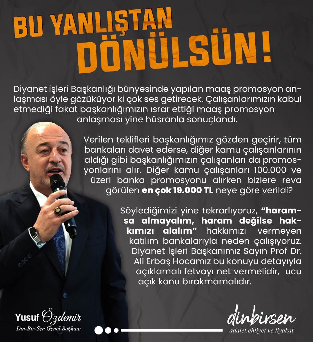 #dinbirsen #promosyon #diyanetişleribaşkanlığı #kamugörevlileri