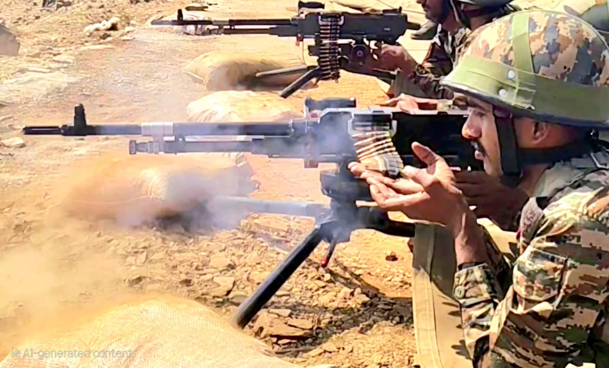 KonarkCorps's tweet photo. 'Precision, Perseverance, Preparedness'

Warriors of #BattleAxeDivision sharpened their skills with validation &amp; rehearsals of battle procedures. #Training included Integrated Infantry Weapons Firing &amp; refinement of tactical drills to enhance operational readiness.

@IaSouthern https://t.co/nHlVCuBLTT