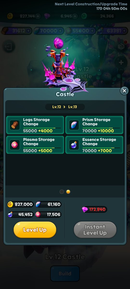 CryptoGi0's tweet image. Castle made me broke again😄🤦🏾‍♂️
@somnis_world

More storage for resources 🔮🔐
Level 13 on the Castle takes 17 days 📋⏳️

What&apos;s your Castle level? 📊🏰
#Somnis #P2A #Web3 #Levelup