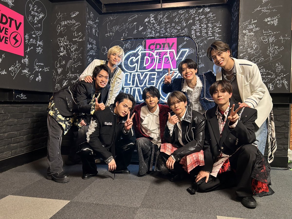 CDTVライブライブ 今夜も激アツLIVEをお届け❤️‍🔥⚡️ 本番直前