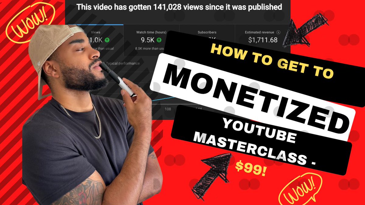 I gotta hit 10 Mill by April! 💰🎥🔥

Don’t miss out on the YouTube Masterclass today at 5pm, 6pm and this weekend ! 

Book your seat 💺 only rafscoachingllc.net/book-online 

Become a youtube member at 👉🏾 youtu.be/IUV5OoUGMdk?si…