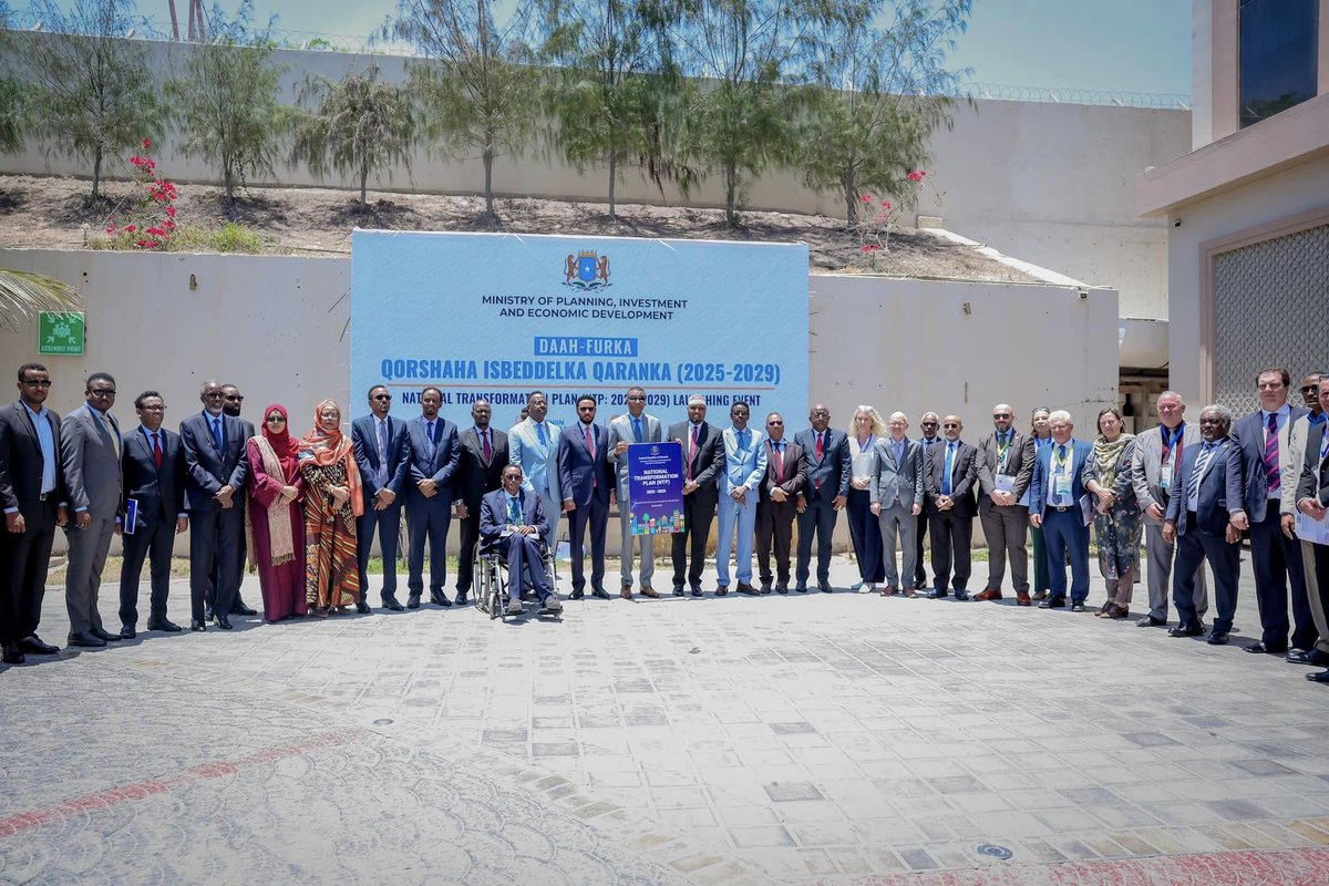 The Federal Government of Somalia through <a href="/MoPIED_Somalia/">MoPIED</a>  has officially launched the #NTP2025_2029, a bold, visionary, &amp; results-driven strategy designed to accelerate Somalia’s progress toward economic growth, good governance, social development, and environmental resilience.