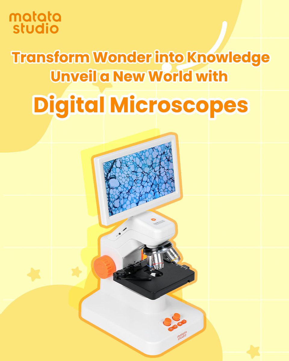 MatataStudioEDU's tweet photo. Have you ever wondered how digital microscopes benefit children?
It can not only spark children's curiosity in interdisciplinary fields but also enhance scientific literacy through engaging, hands-on exploration. 🖐️
#STEMkids #LearnThroughPlay #DigitalMicroscope #MatataStudio https://t.co/NJj0sWqiWY